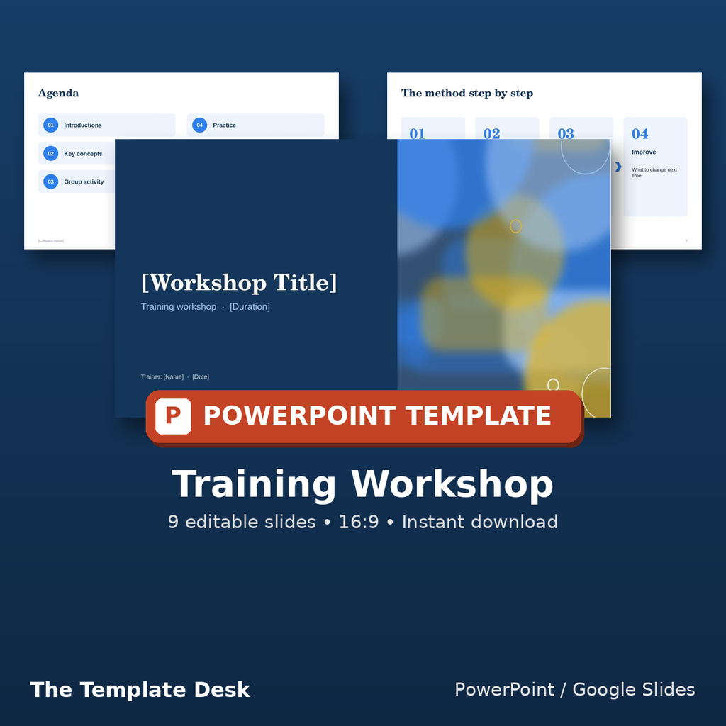 Training Workshop – cover