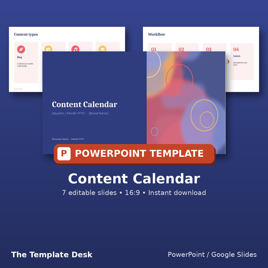 Content Calendar – cover