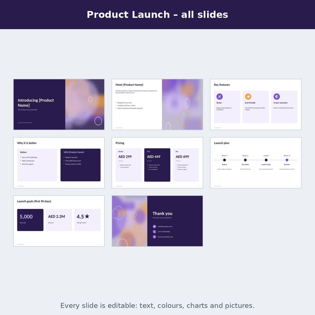 Product Launch – preview