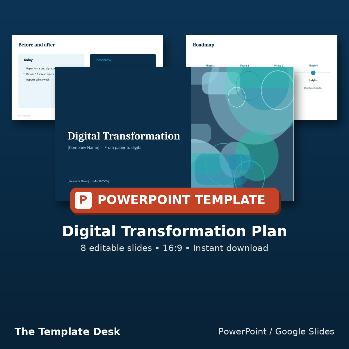 Digital Transformation Plan – cover