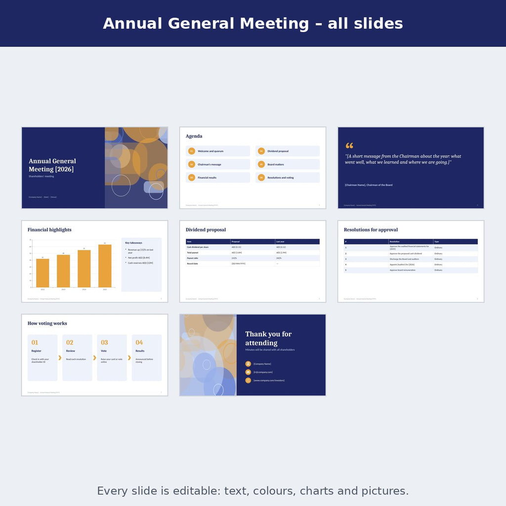 Annual General Meeting – preview