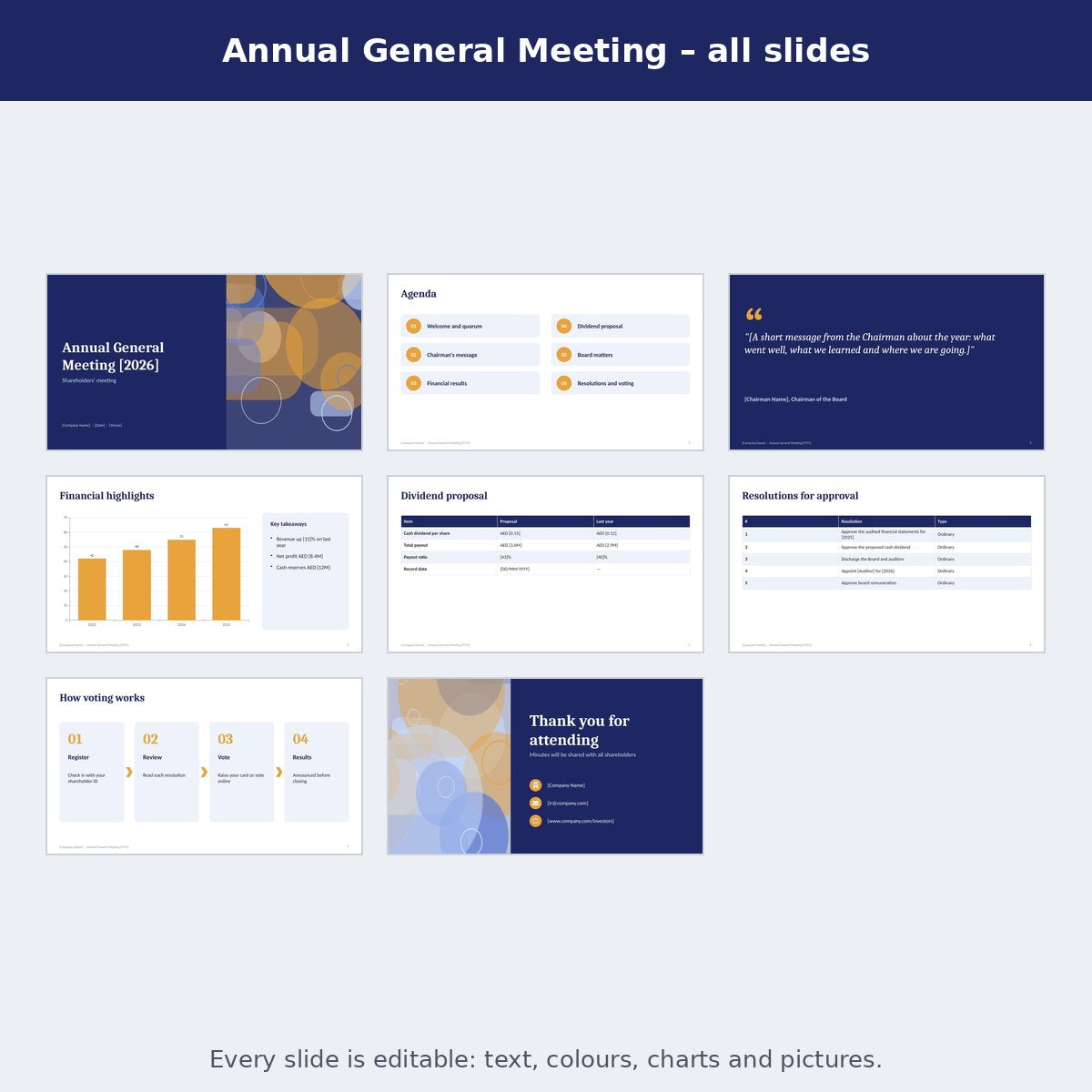 Annual General Meeting – preview