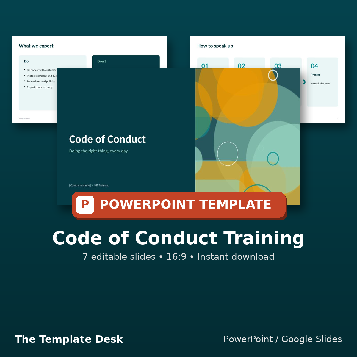 Code of Conduct Training – cover