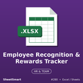 Employee Recognition & Rewards Tracker – Excel template