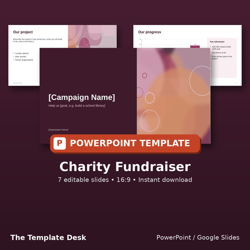 Charity Fundraiser – cover