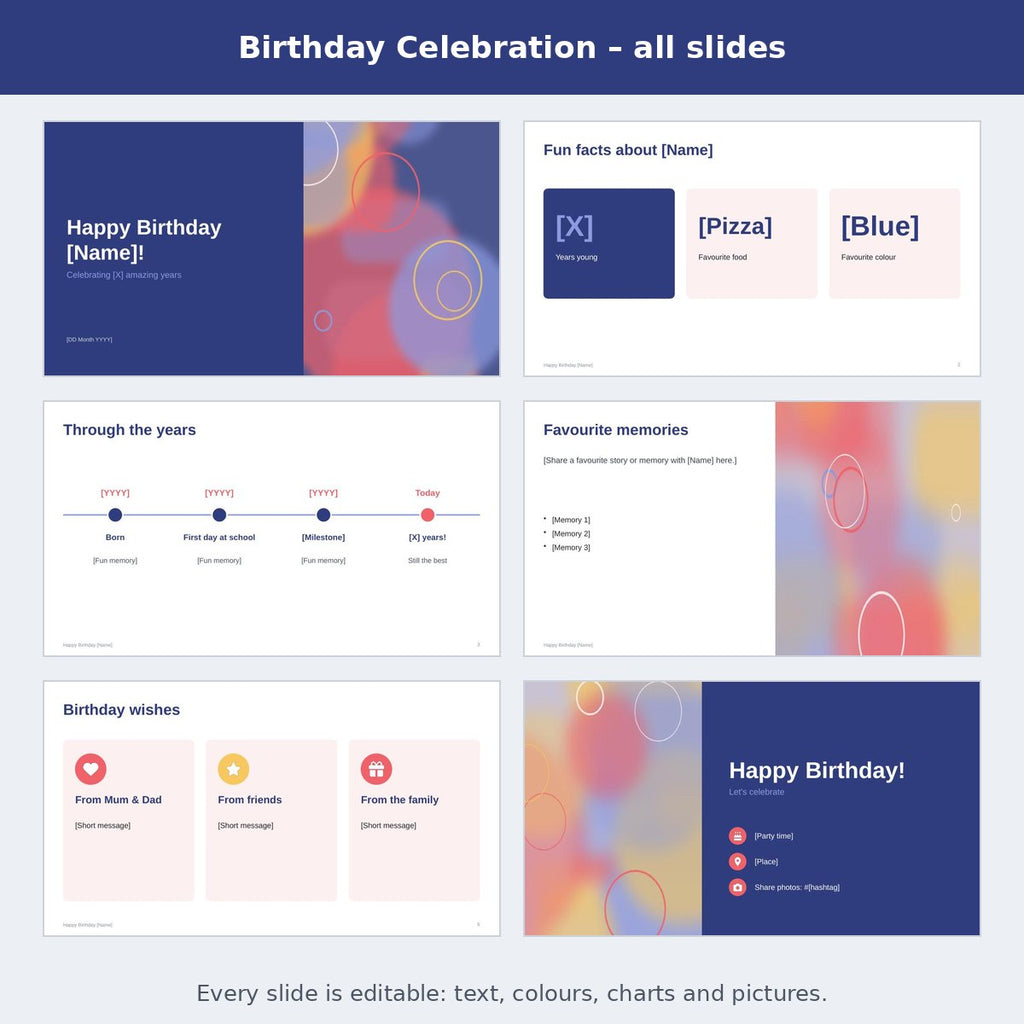 Birthday Celebration – preview
