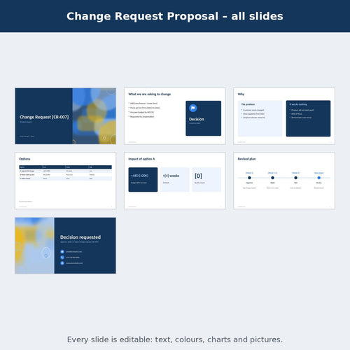 Change Request Proposal – preview