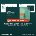Product Requirements Overview – cover