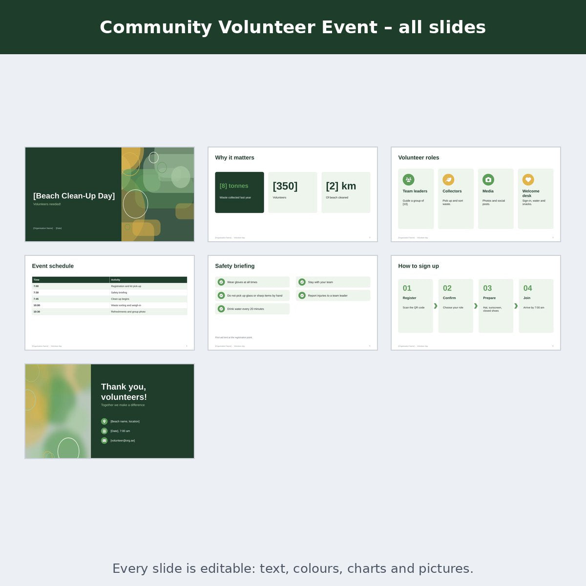 Community Volunteer Event – preview