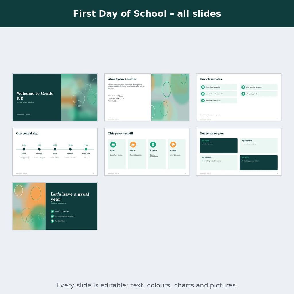 First Day of School – preview