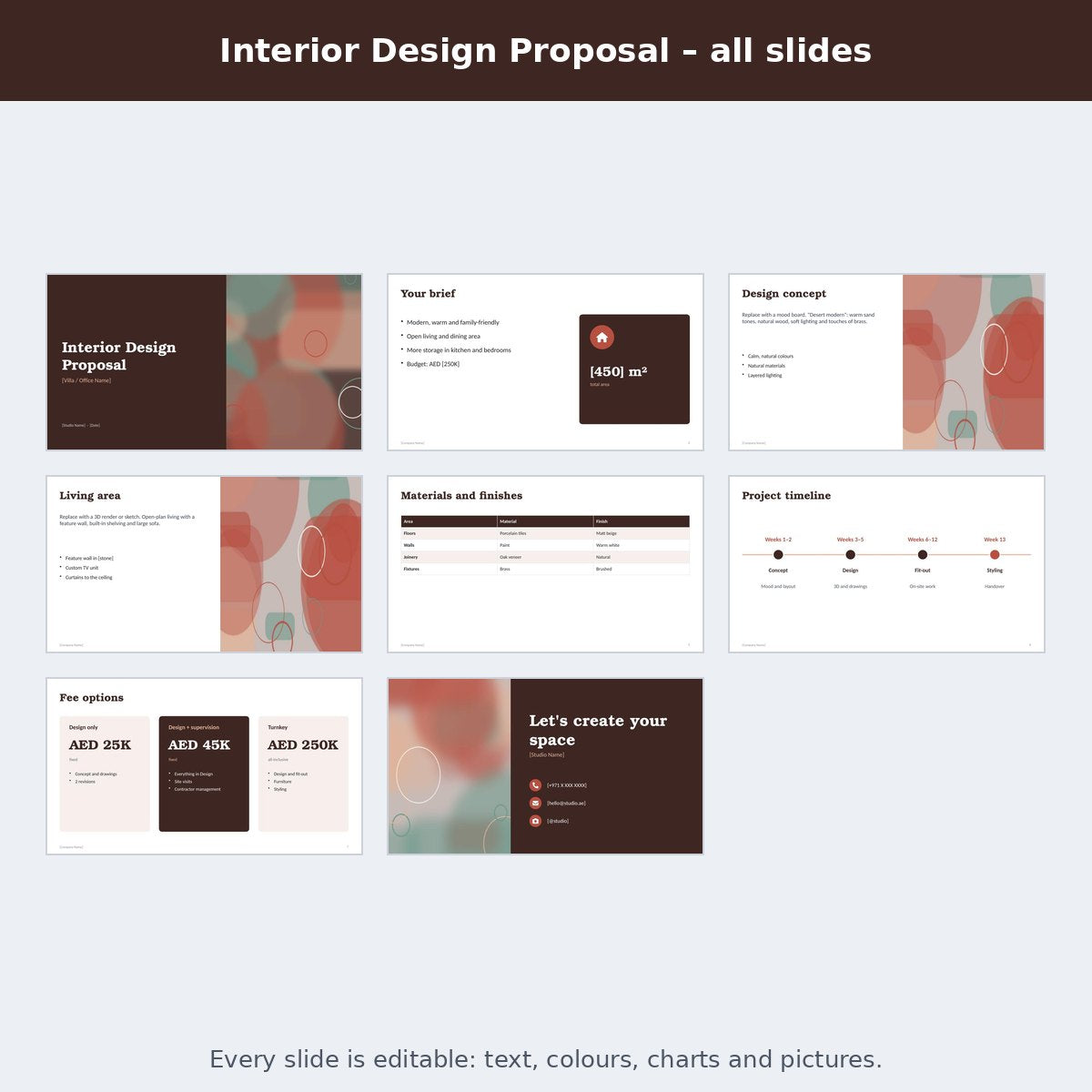 Interior Design Proposal – preview