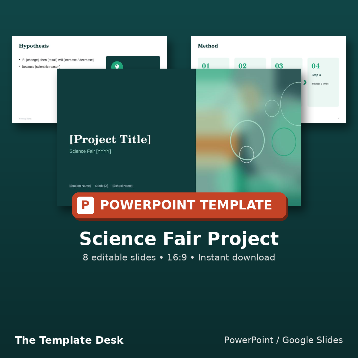 Science Fair Project – cover