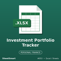 Investment Portfolio Tracker – Excel template