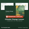 Climate Change Lesson – cover