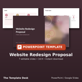 Website Redesign Proposal – cover