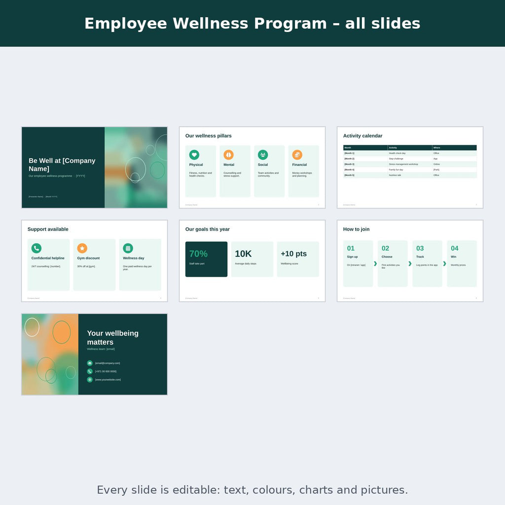 Employee Wellness Program – preview