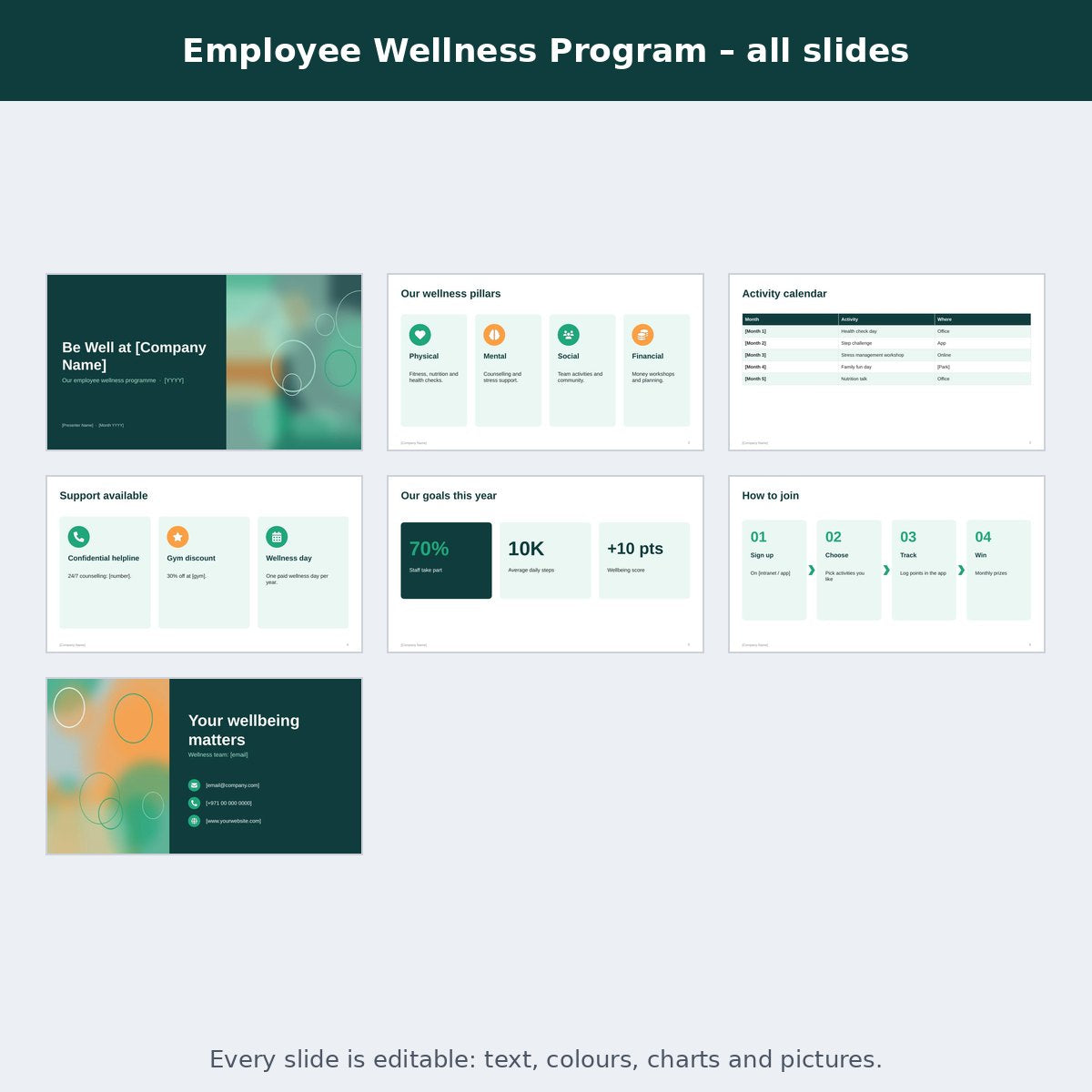 Employee Wellness Program – preview