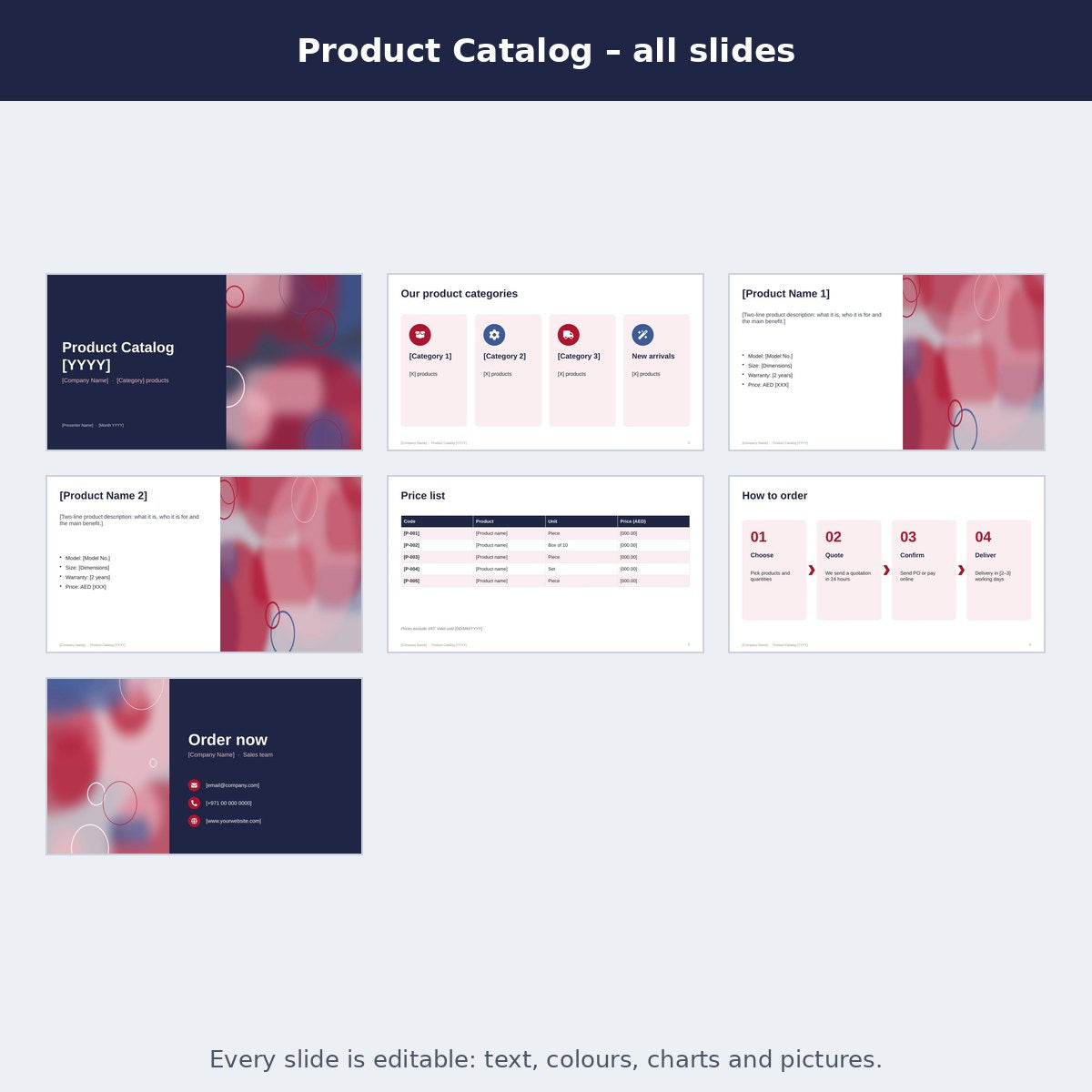 Product Catalog – preview