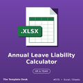 Annual Leave Liability Calculator – cover