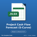 Project Cash Flow Forecast (S-Curve) – cover