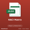 RACI Matrix – Excel template