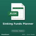 Sinking Funds Planner – Excel template