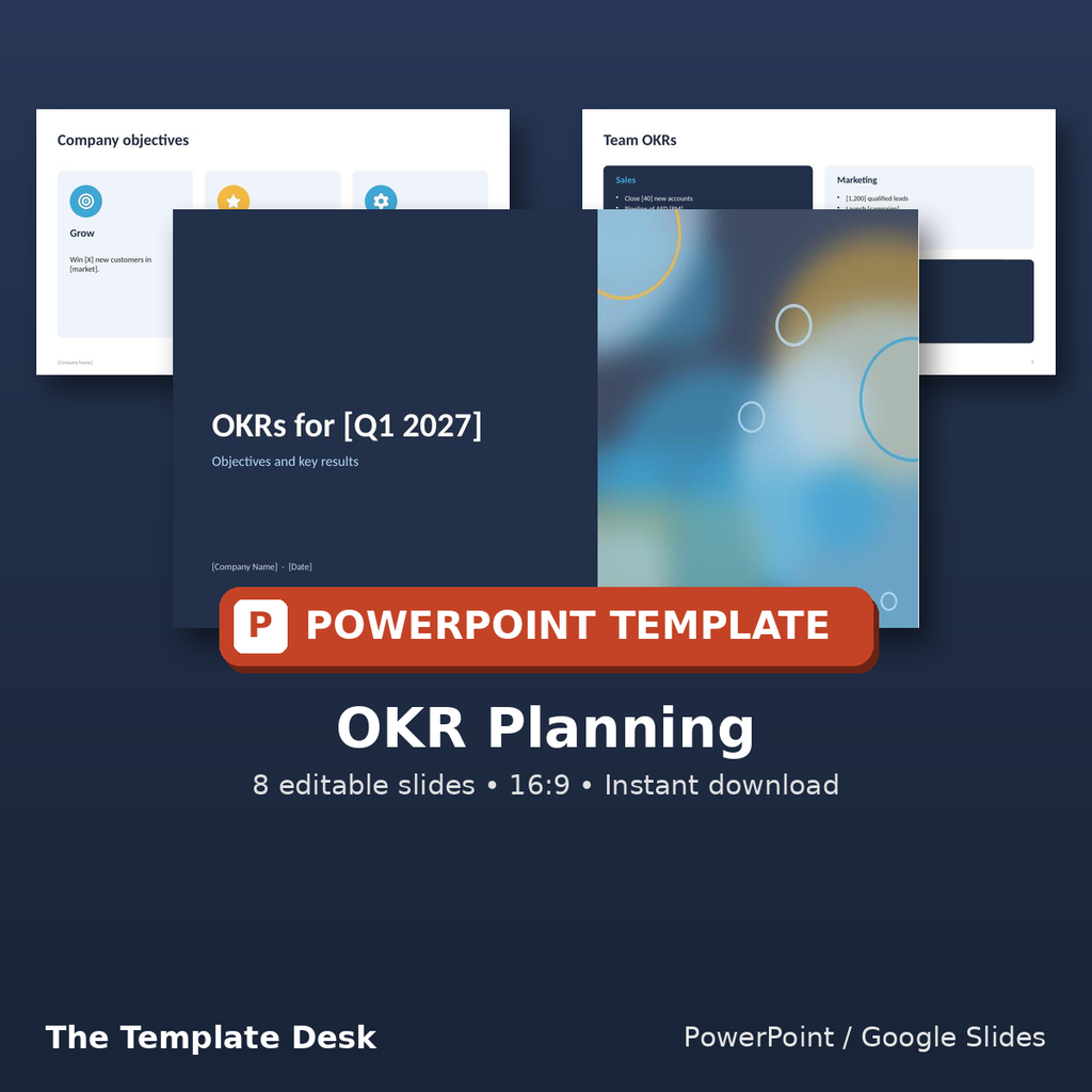 OKR Planning – cover