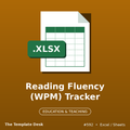 Reading Fluency (WPM) Tracker – cover