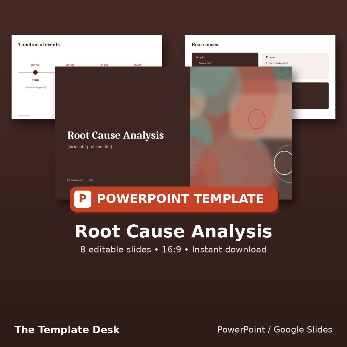 Root Cause Analysis – cover