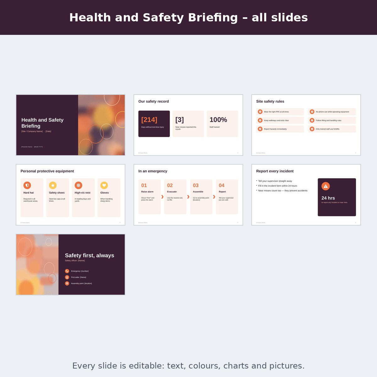 Health and Safety Briefing – preview