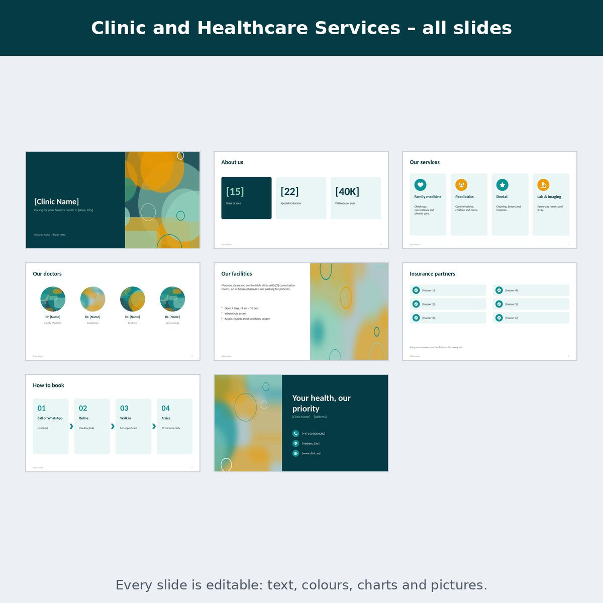 Clinic and Healthcare Services – preview