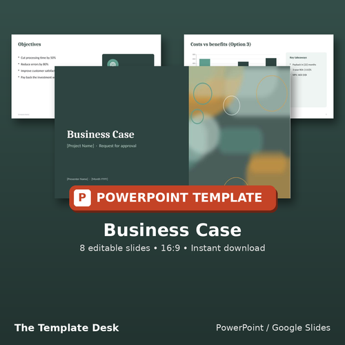 Business Case – cover