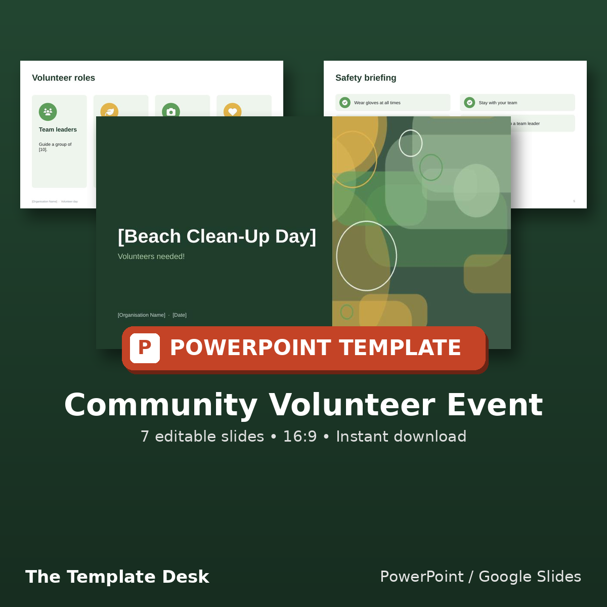 Community Volunteer Event – cover