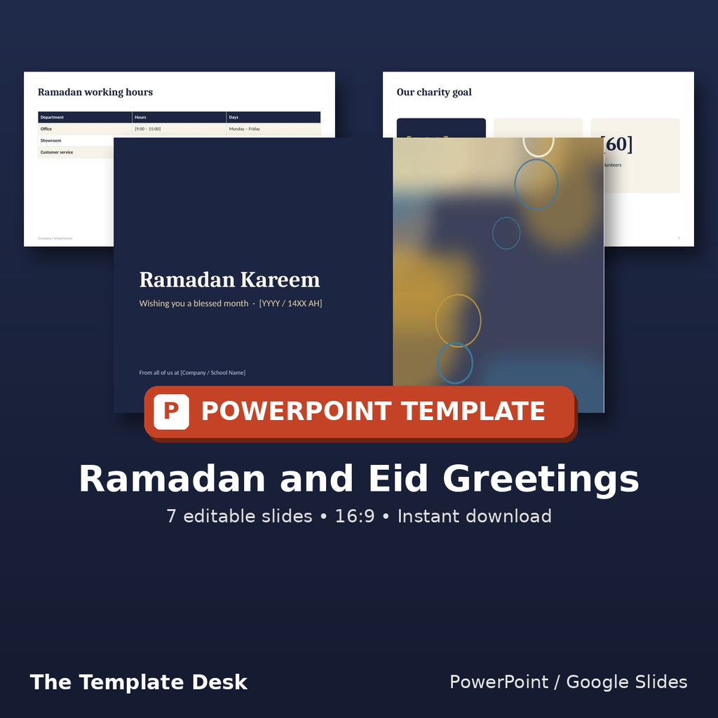 Ramadan and Eid Greetings – cover