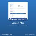 Lesson Plan – cover