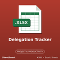 Delegation Tracker – Excel template