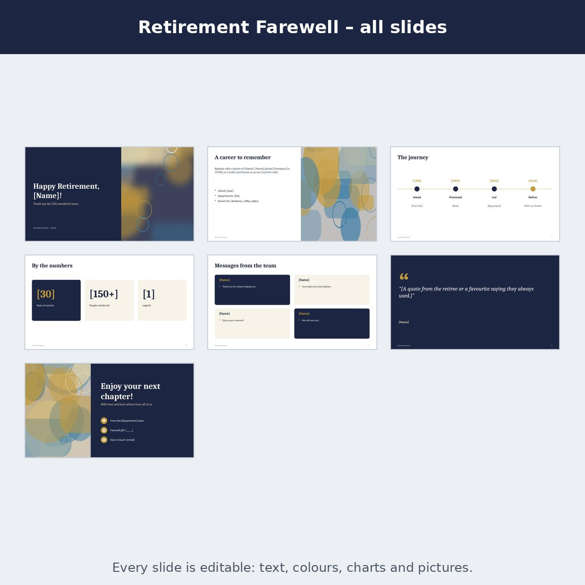 Retirement Farewell – preview