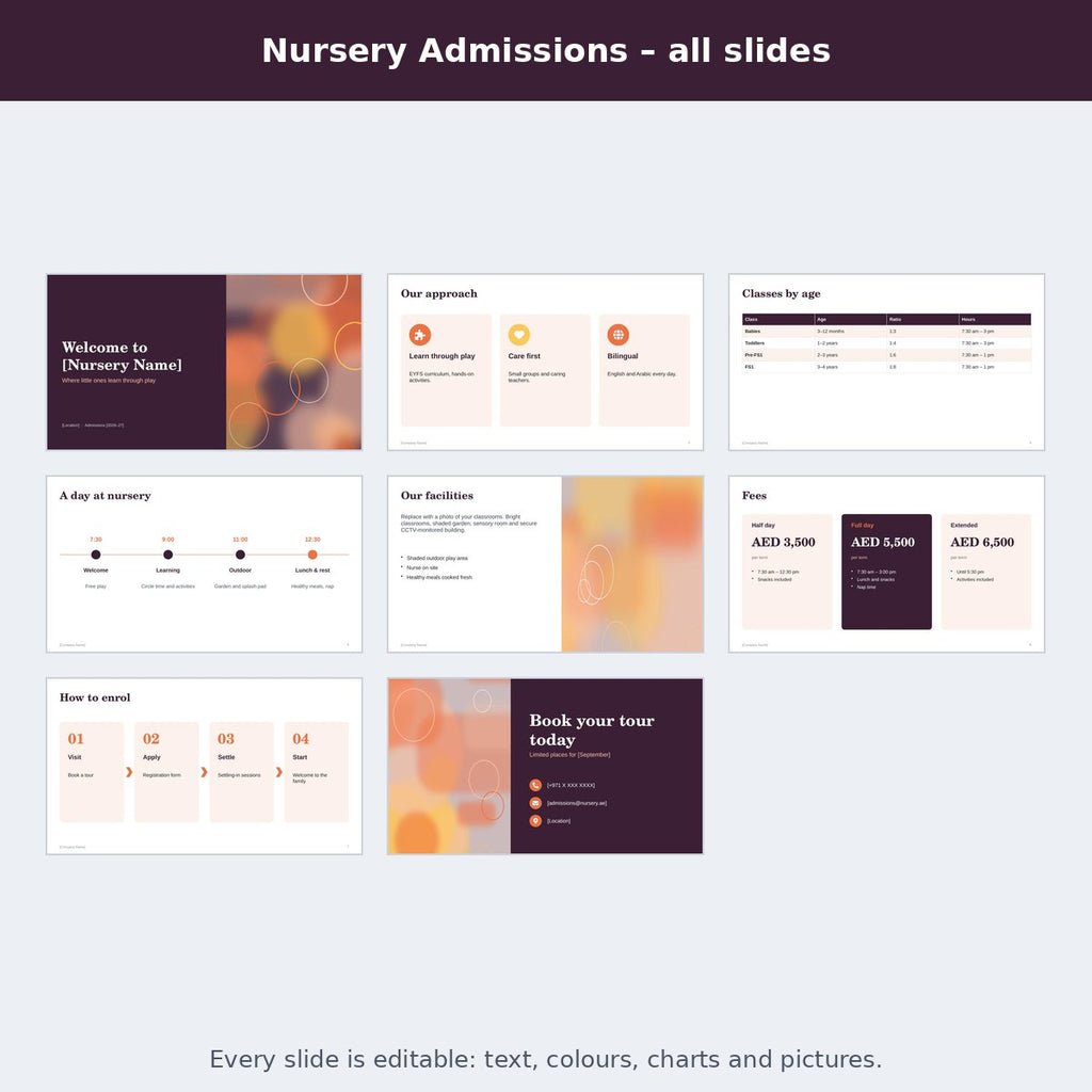 Nursery Admissions – preview
