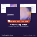 Mobile App Pitch – cover