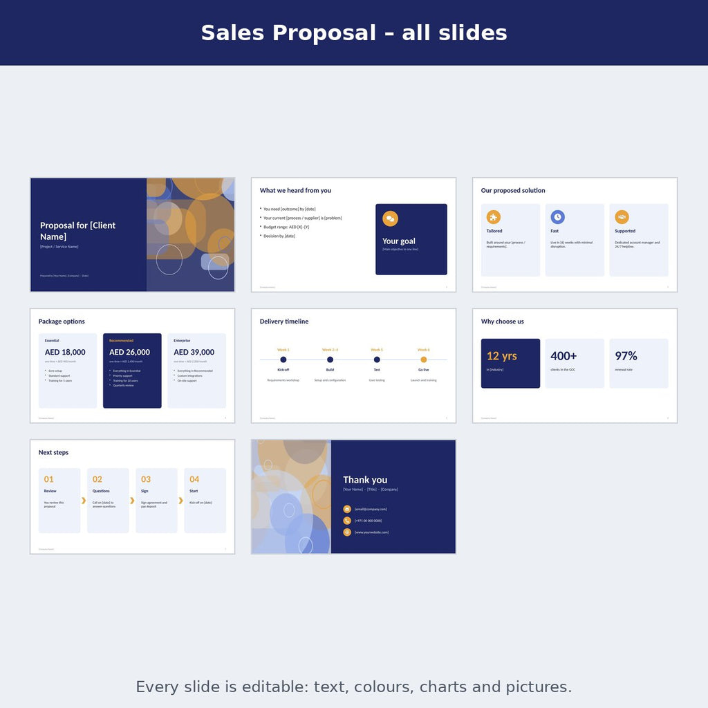 Sales Proposal – preview