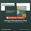 Change Management Plan – cover