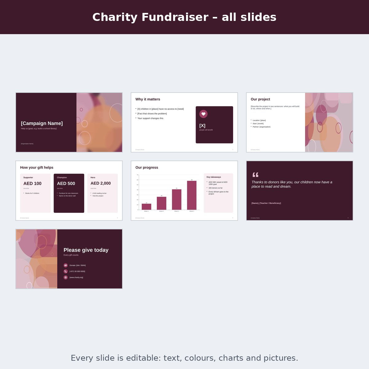 Charity Fundraiser – preview