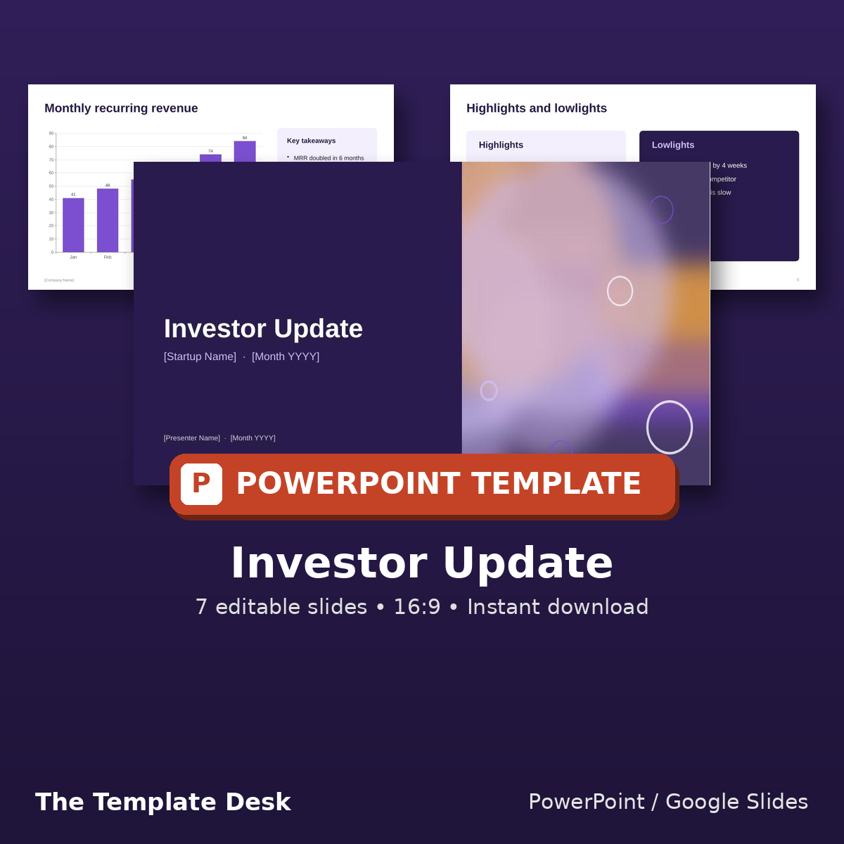 Investor Update – cover