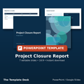 Project Closure Report – cover