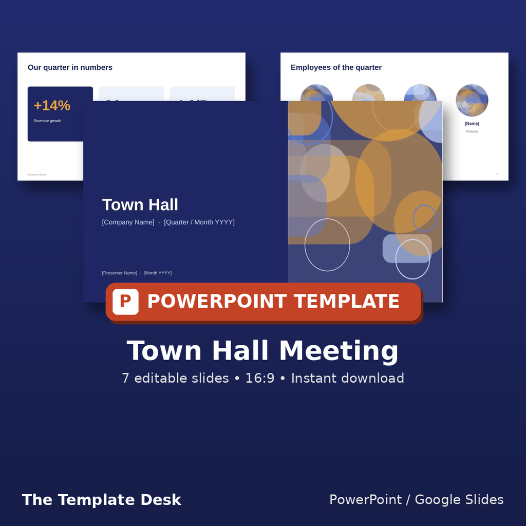 Town Hall Meeting – cover