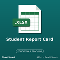 Student Report Card – Excel template