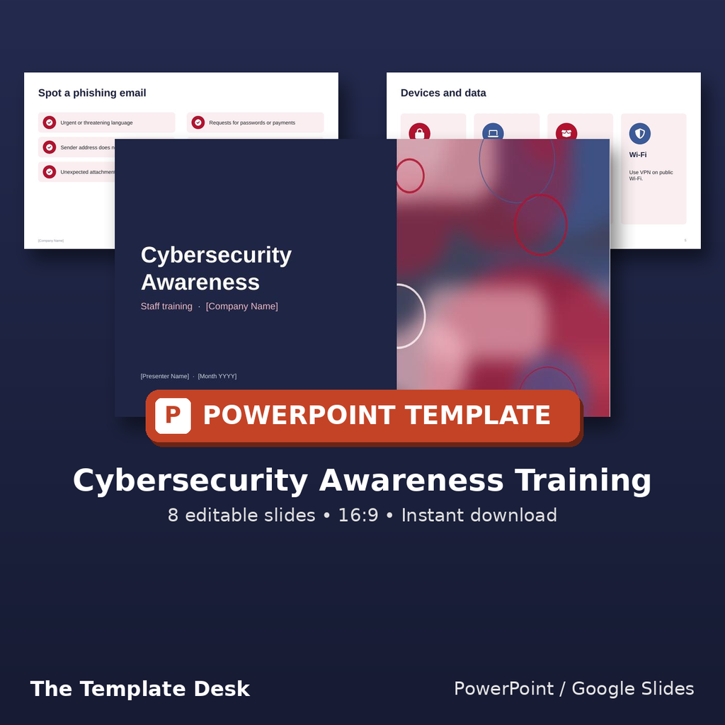 Cybersecurity Awareness Training – cover