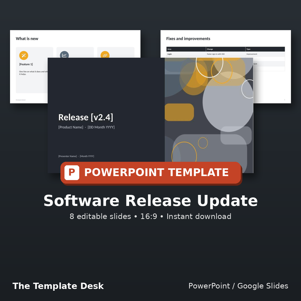 Software Release Update – cover