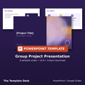 Group Project Presentation – cover