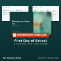 First Day of School – cover